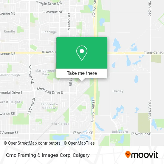Cmc Framing & Images Corp map