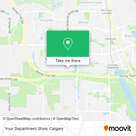 Your Department  Store map