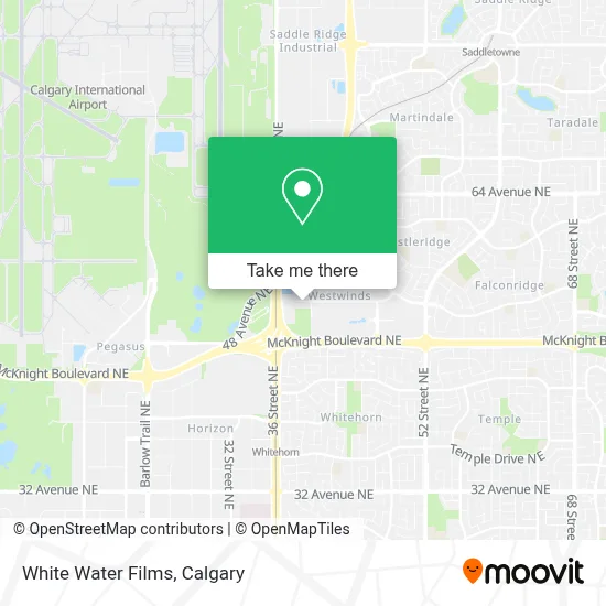 White Water Films map