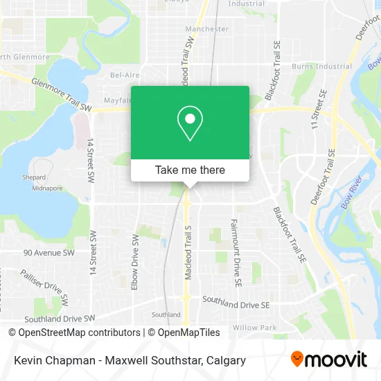 Kevin Chapman - Maxwell Southstar map