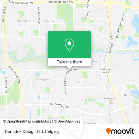 Benedek Design Ltd map