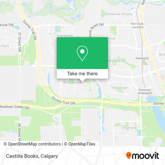 Castilla Books map