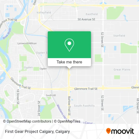 First Gear Project Calgary map