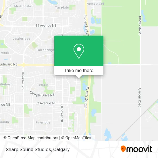 Sharp Sound Studios map