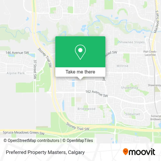 Preferred Property Masters map
