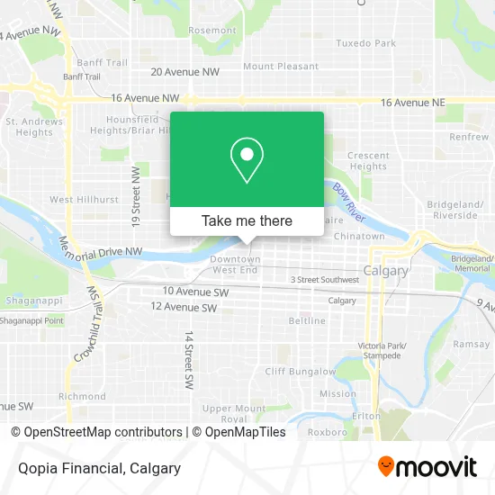 Qopia Financial map
