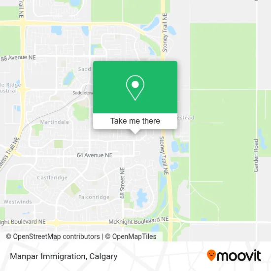 Manpar Immigration map