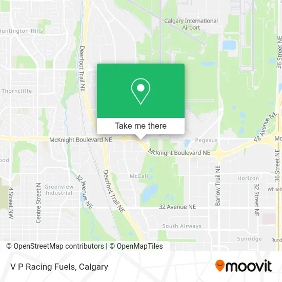V P Racing Fuels map