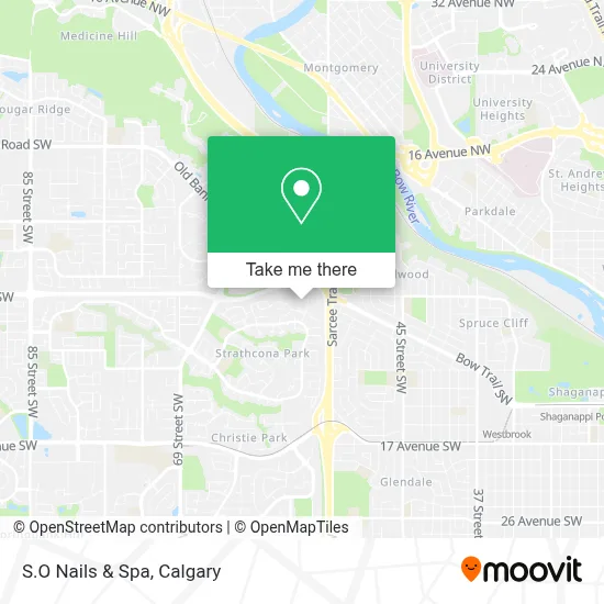 S.O Nails & Spa map