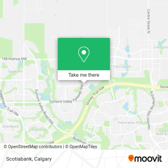 Scotiabank map