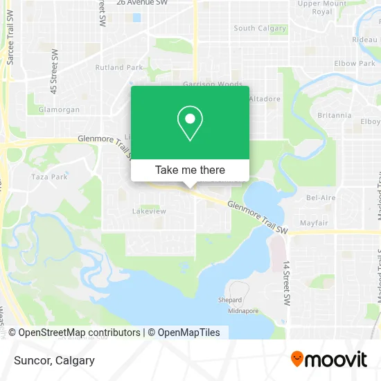 Suncor map