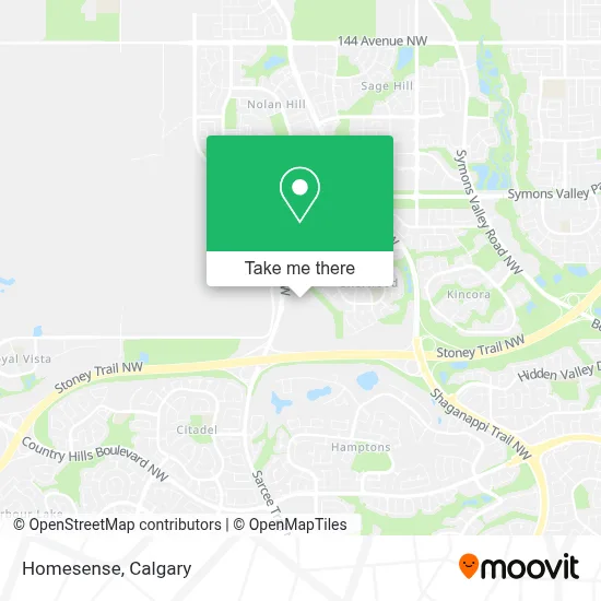 Homesense map