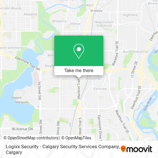 Logixx Security - Calgary Security Services Company map