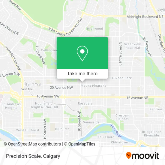 Precision Scale map