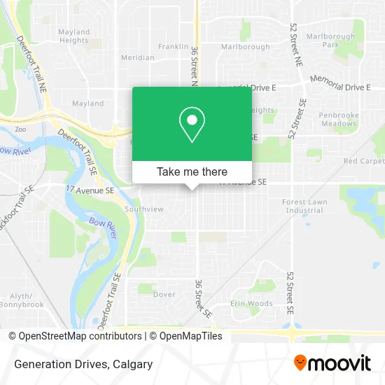 Generation Drives map