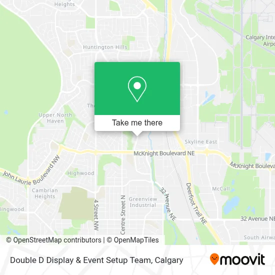 Double D Display & Event Setup Team map