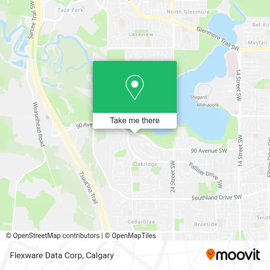 Flexware Data Corp map