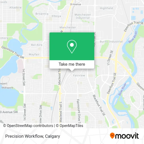 Precision Workflow map