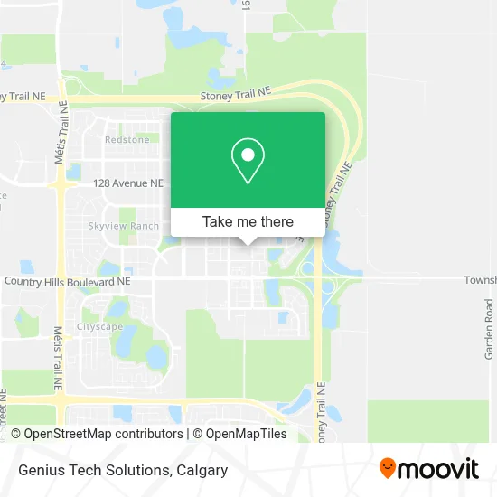 Genius Tech Solutions map