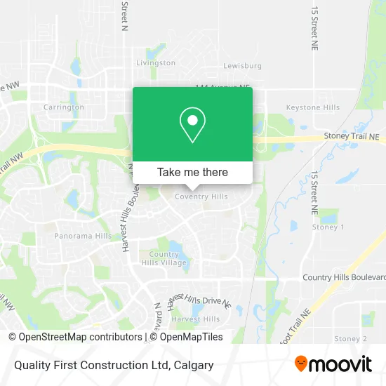 Quality First Construction Ltd map