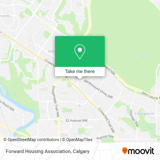 Forward Housing Association map