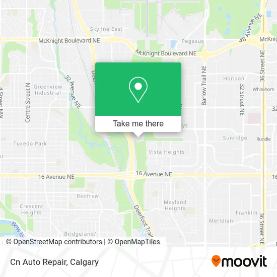 Cn Auto Repair map