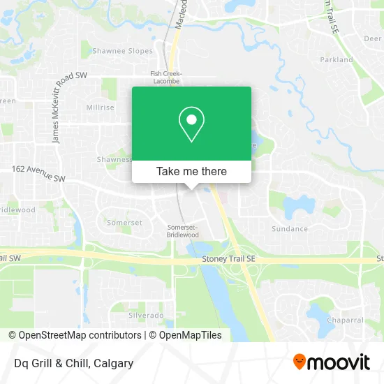 Dq Grill & Chill map