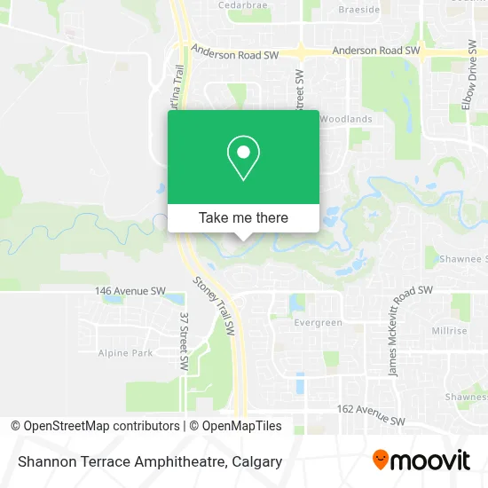 Shannon Terrace Amphitheatre map