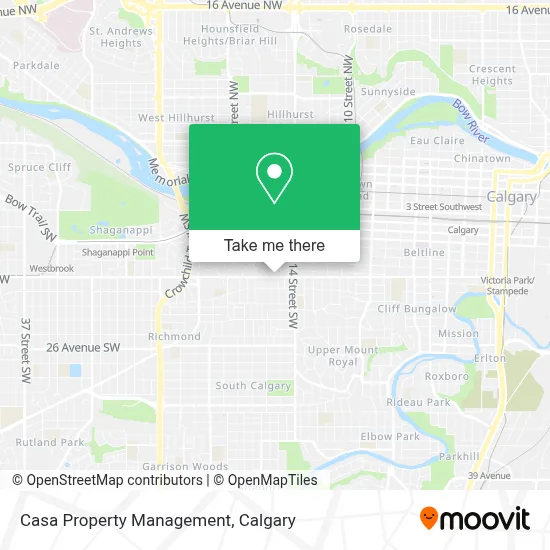 Casa Property Management map