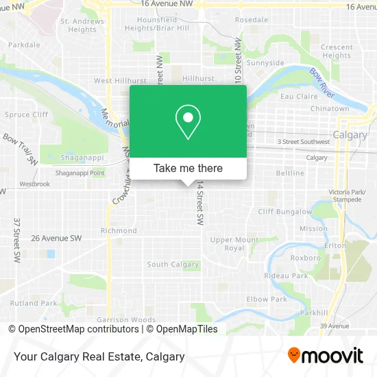 Your Calgary Real Estate map
