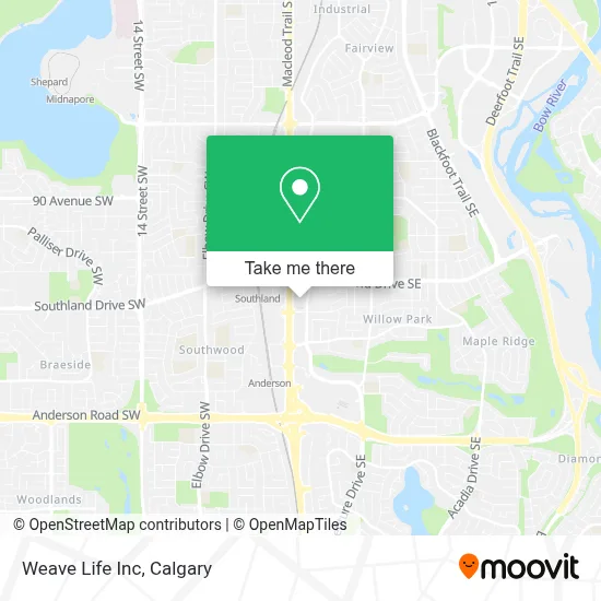 Weave Life Inc map