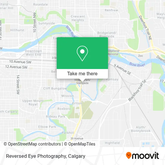 Reversed Eye Photography map