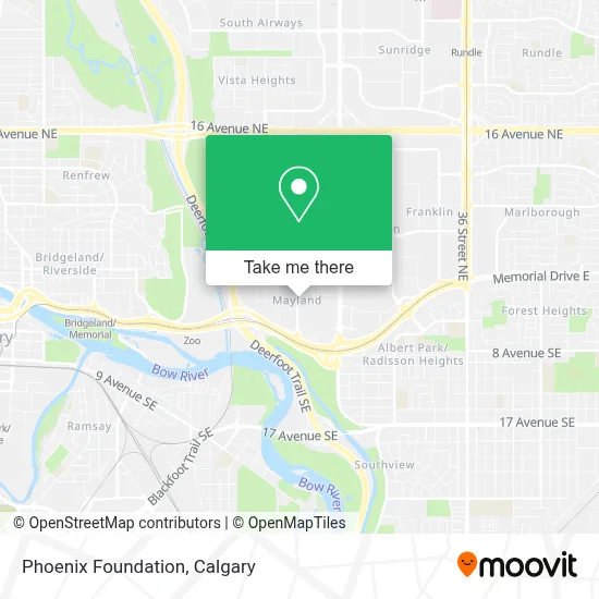 Phoenix Foundation map