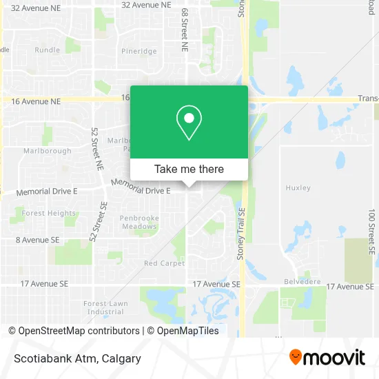 Scotiabank Atm map