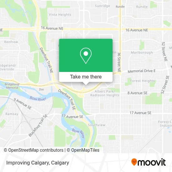 Improving Calgary map