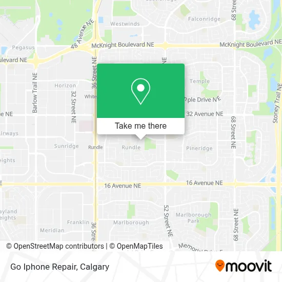 Go Iphone Repair map