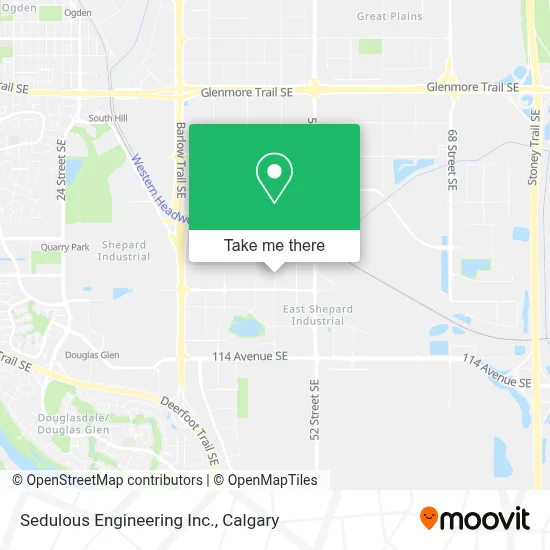 Sedulous Engineering Inc. map
