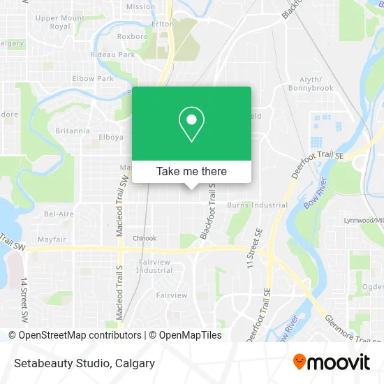 Setabeauty Studio map