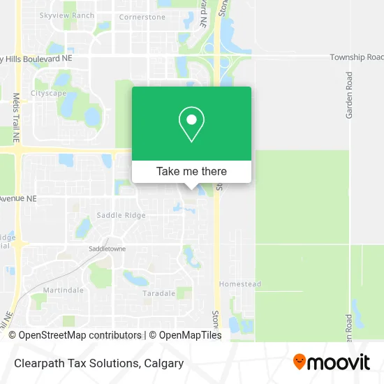 Clearpath Tax Solutions map