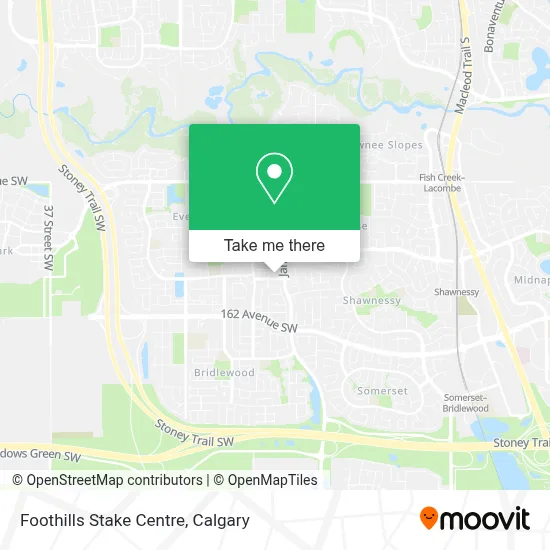 Foothills Stake Centre map