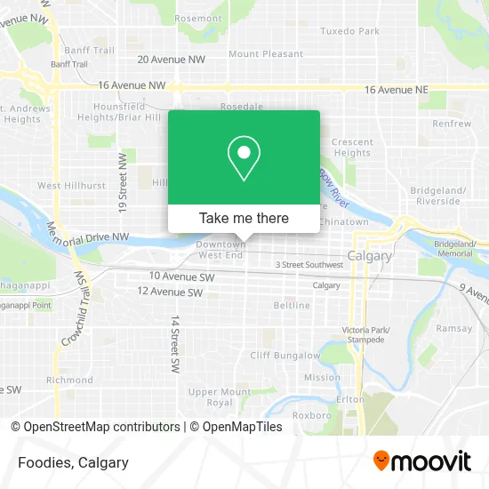 Foodies map
