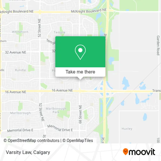 Varsity Law map