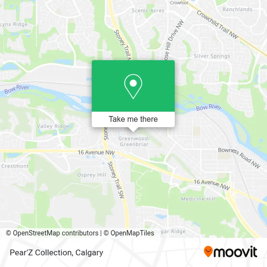 Pear'Z Collection map