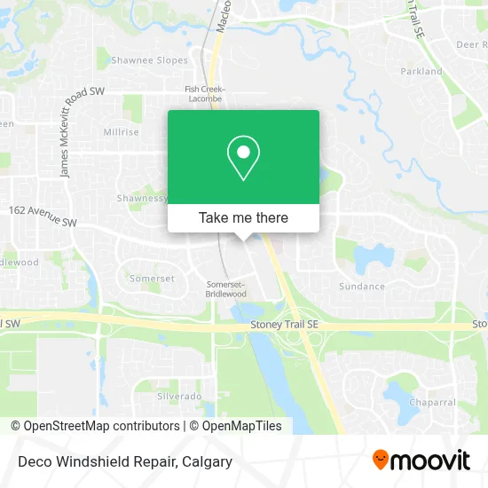 Deco Windshield Repair map