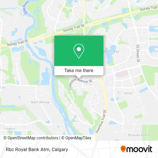 Rbc Royal Bank Atm map