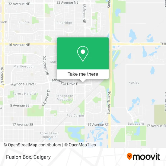 Fusion Box map
