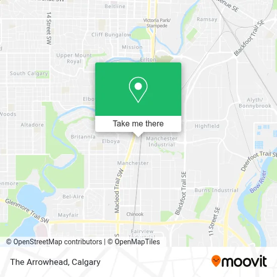 The Arrowhead map