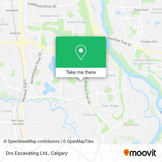 Drs Excavating Ltd. map