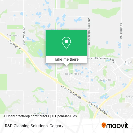 R&D Cleaning Solutions map