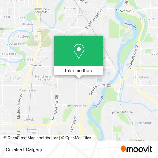 Croaked map